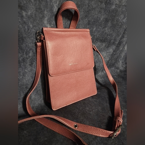 Matt & Nat Vintage Thessa Vegan Pink Crossbody Bag - Picture 14 of 16